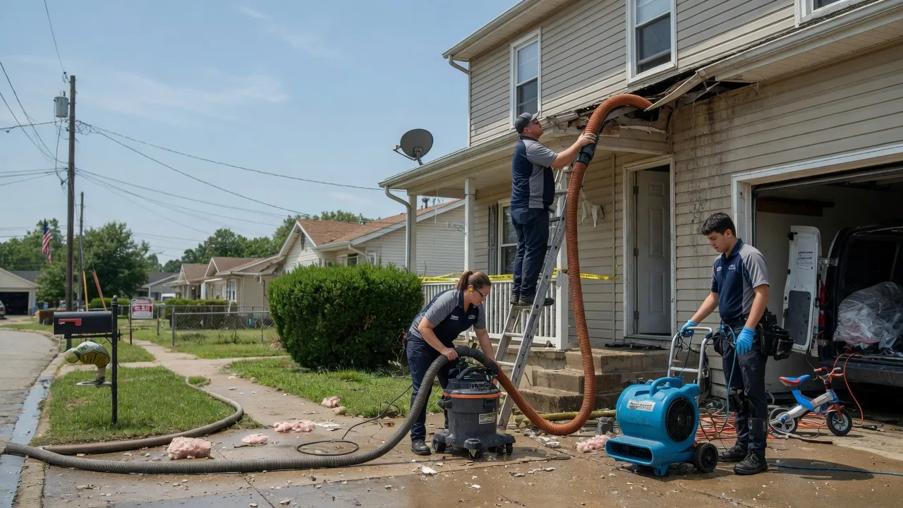 Water Damage Restoration in Hamilton, KS near me